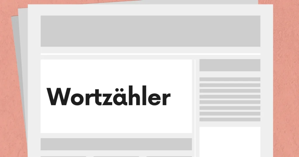 Wortzähler