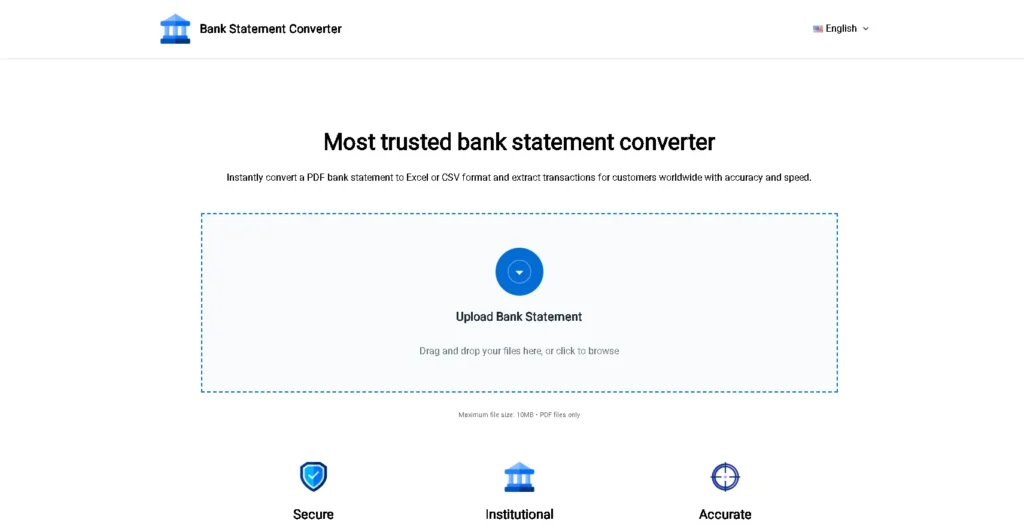 bank statement converter