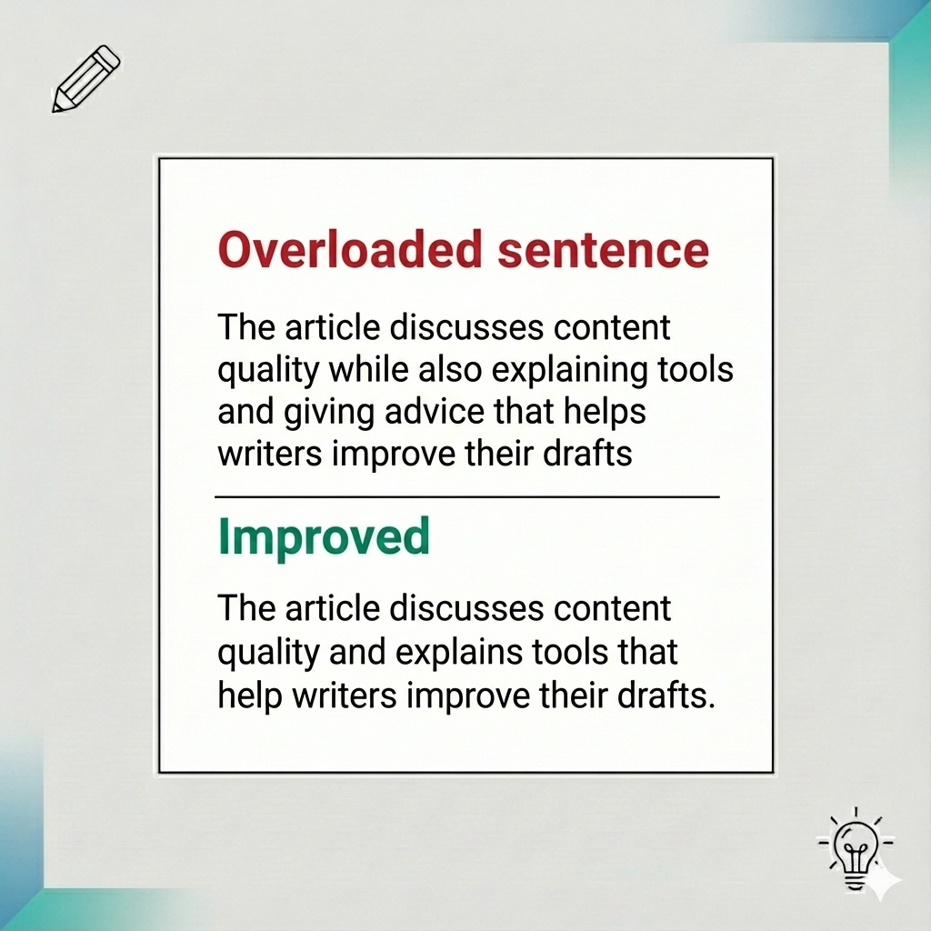 the sentences overloaded