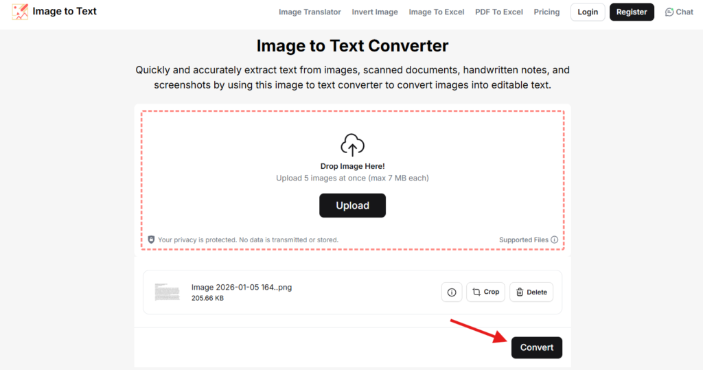 Paper Documents converting